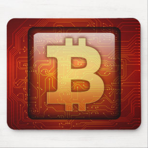 Bitcoin-Logo Mousepad