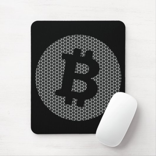 Bitcoin-Logo Mousepad (Mit Mouse)