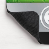 Bitcoin-Logo Mousepad (Ecke)
