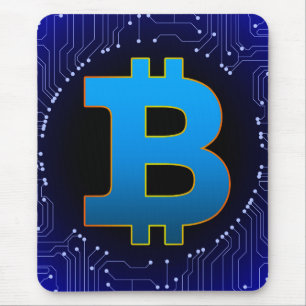 Bitcoin-Logo Mousepad