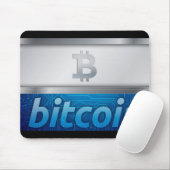 Bitcoin-Logo Mousepad (Mit Mouse)