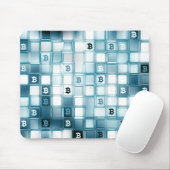 Bitcoin-Logo Mousepad (Mit Mouse)