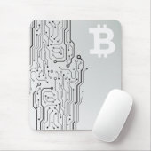 Bitcoin-Logo Mousepad (Mit Mouse)