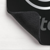 Bitcoin-Logo Mousepad (Ecke)