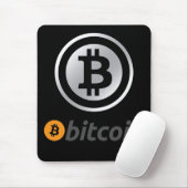 Bitcoin-Logo Mousepad (Mit Mouse)