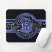 Bitcoin-Logo Mousepad (Mit Mouse)
