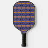 Bitcoin Logo-Muster Pickleball Schläger (Rückseite)