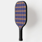 Bitcoin Logo-Muster Pickleball Schläger (Links)