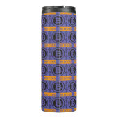 Bitcoin Logo-Muster Thermosbecher (Rückseite)