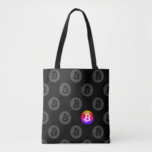 Bitcoin-Logo Tasche (Vorderseite)