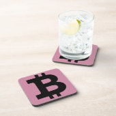 Bitcoin-Logo Untersetzer (Rechte Seite)