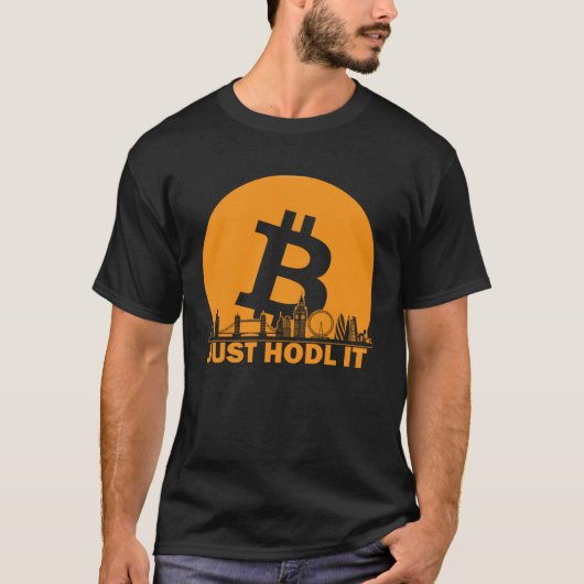 Bitcoin London Skyline London Bitcoin Maximalist T-Shirt (Vorderseite)