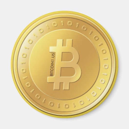 Bitcoin-Magnet Magnet (Vorne)
