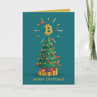 Bitcoin Merry Cryptmas Weihnachten