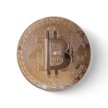 Bitcoin metallic made of copper. M1