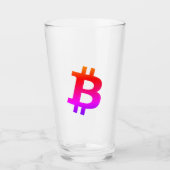 Bitcoin Miami Glas (Vorderseite)