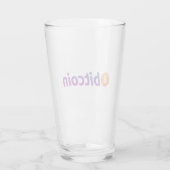 Bitcoin Miami Glas (Rückseite)