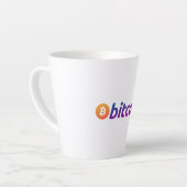Bitcoin Miami Milchtasse (Linke Ecke)