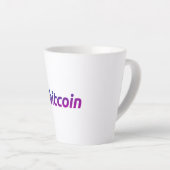 Bitcoin Miami Milchtasse (Rechte Ecke)
