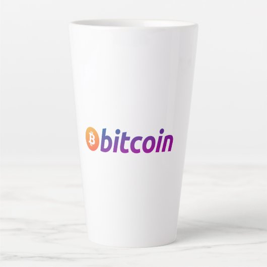 Bitcoin Miami Milchtasse (Vorderseite)