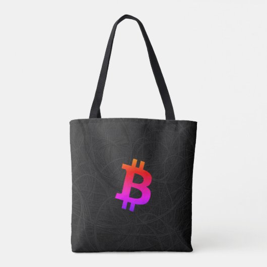 Bitcoin Miami Neuron Black Tasche (Rückseite)