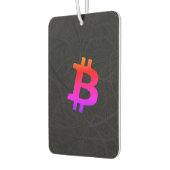 Bitcoin Miami Neuron Schwarz Autolufterfrischer (Links)