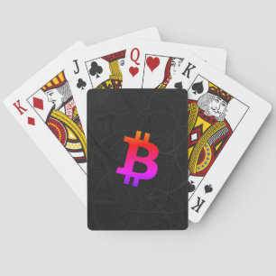 Bitcoin Miami Neuron Schwarz Spielkarten