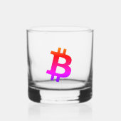 Bitcoin Miami Whiskyglas (Vorderseite)