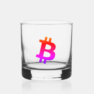 Bitcoin Miami Whiskyglas