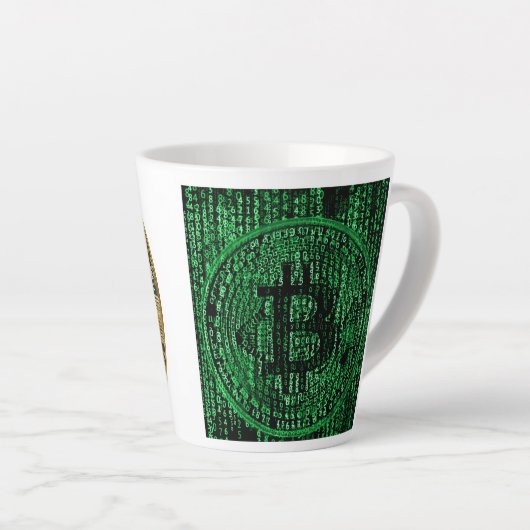 Bitcoin Milchtasse (Rechte Ecke)