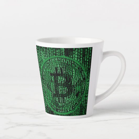Bitcoin Milchtasse (Rechts)
