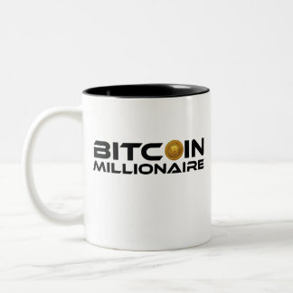 Bitcoin Millionaire Crypto Ethereum Investor Zweifarbige Tasse