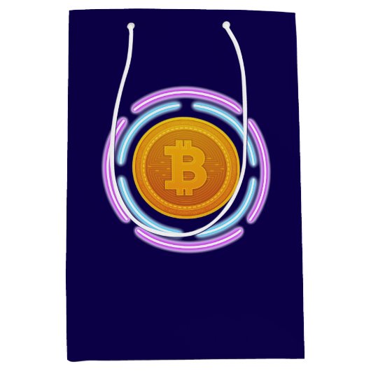 BITCOIN MITTLERE GESCHENKTÜTE (Vorderseite)