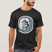 Bitcoin Moon Mining Kryptowährung BTC Crypto Mine T-Shirt (Vorderseite)