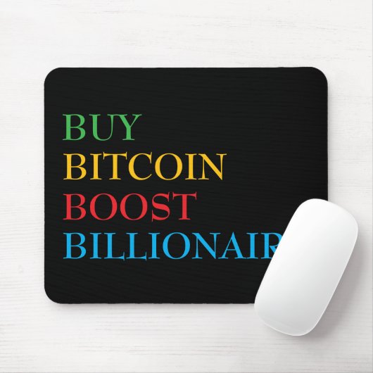 Bitcoin Mousepad (Mit Mouse)