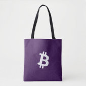 Bitcoin Neuron Dark Purple Tasche (Vorderseite)
