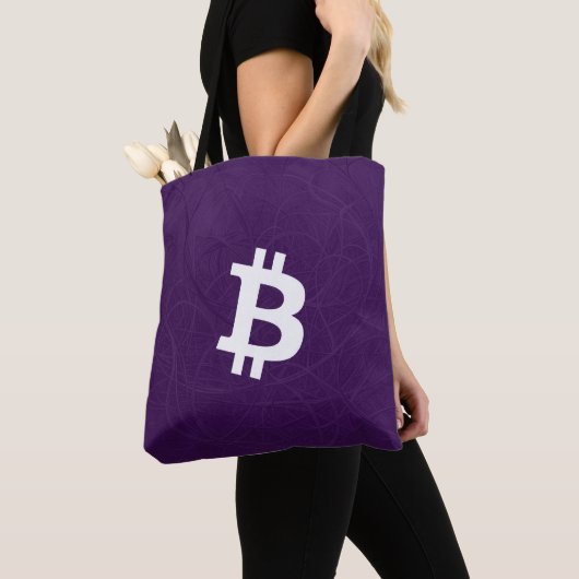 Bitcoin Neuron Dark Purple Tasche (Von Nahem)