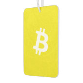 Bitcoin-Neuron Gelb Autolufterfrischer (Links)