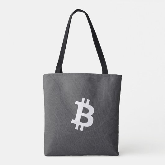 Bitcoin Neuron Grey Tasche (Rückseite)
