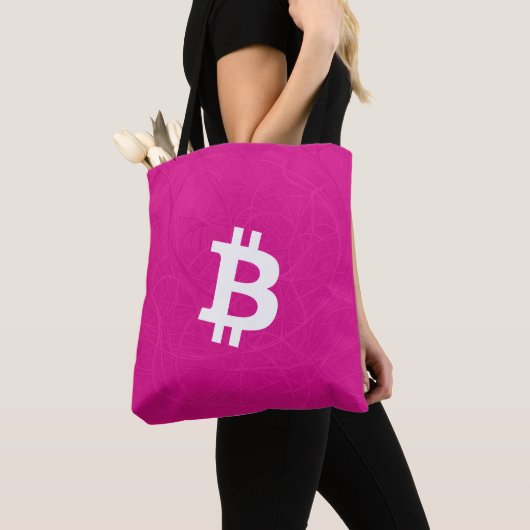 Bitcoin Neuron Hot Pink Tasche (Von Nahem)