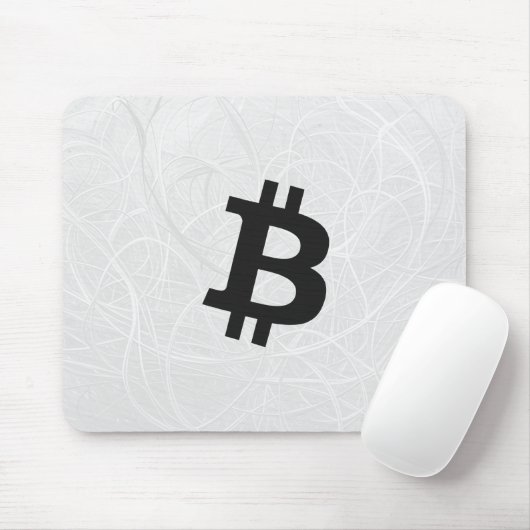 Bitcoin Neuron Weiß Mousepad (Mit Mouse)