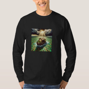 Bitcoin Noahs Bibel für das arktische Christentum T-Shirt