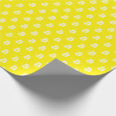Bitcoin Orange Geschenkpapier (Ecke)