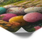 Bitcoin Ostereier-Hole Poster (Ecke)