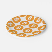 Bitcoin Paper-Teller Pappteller (Schrägansicht)
