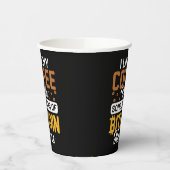 Bitcoin-Papiertasse Pappbecher (Links)