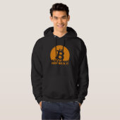 Bitcoin Paris Skyline  Paris Bitcoin Maximalist Hoodie (Vorne ganz)