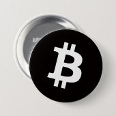 Bitcoin Pin Button (Large) (Vorne & Hinten)
