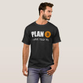 Bitcoin-Plan B 1 T-Shirt (Vorne ganz)