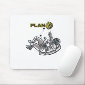 Bitcoin Plan B Astronaut Mousepad (Mit Mouse)